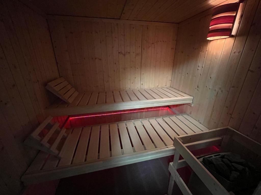 Finská sauna v apartmánu